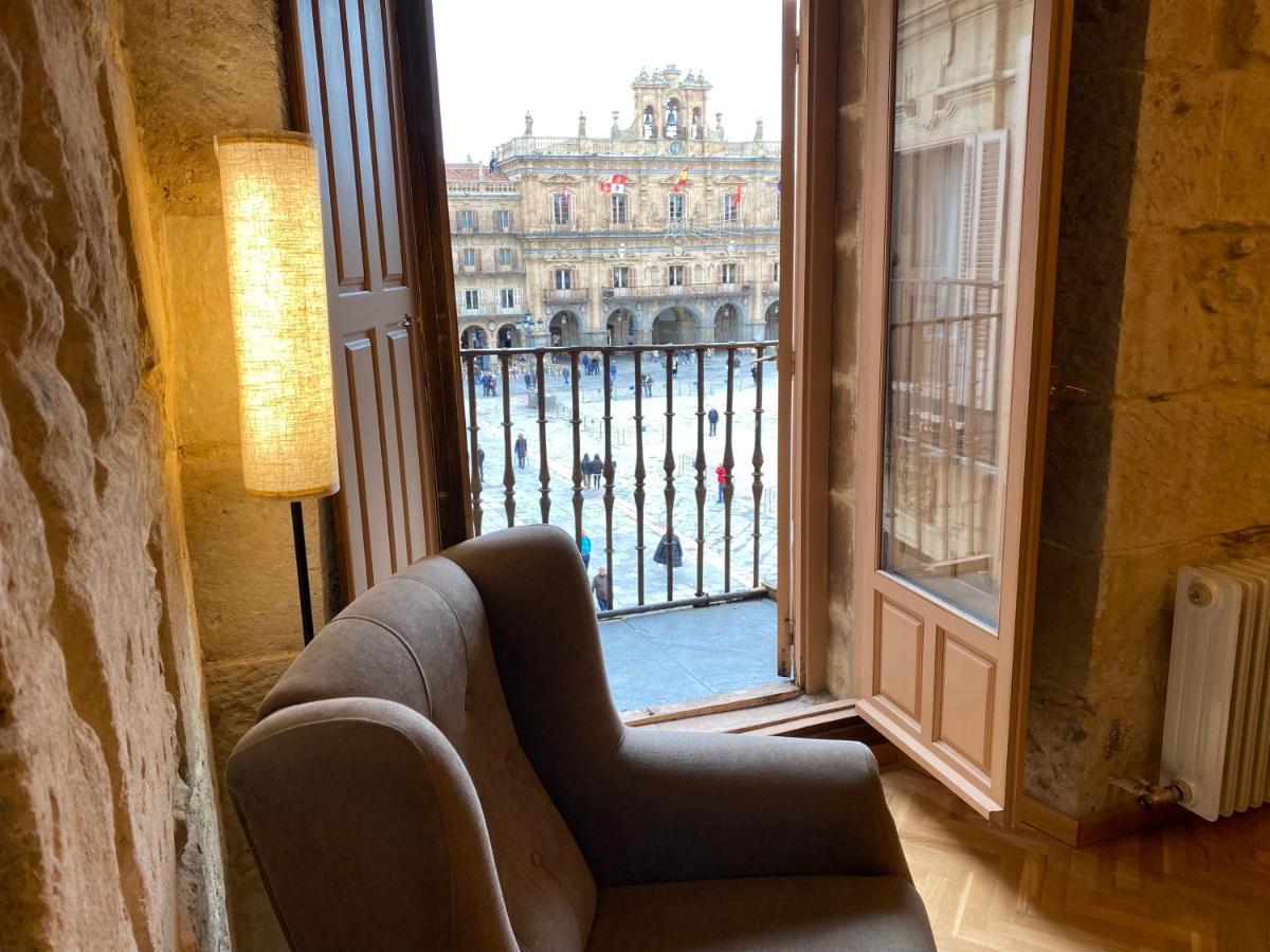 Apartamento Plaza Mayor Salamanca Con 2 Balcones A La Misma Plaza Mayor Exterior foto