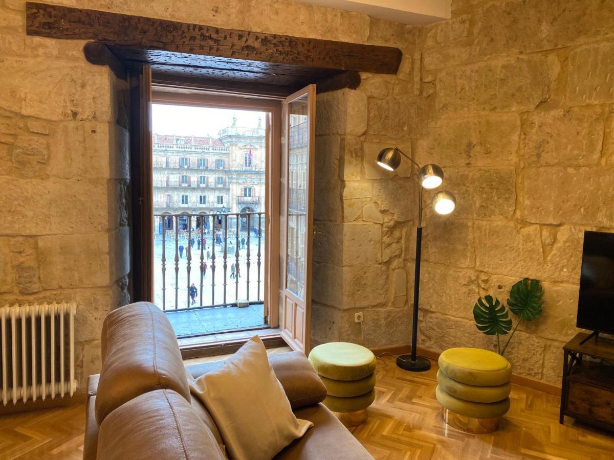 Apartamento Plaza Mayor Salamanca Con 2 Balcones A La Misma Plaza Mayor Exterior foto