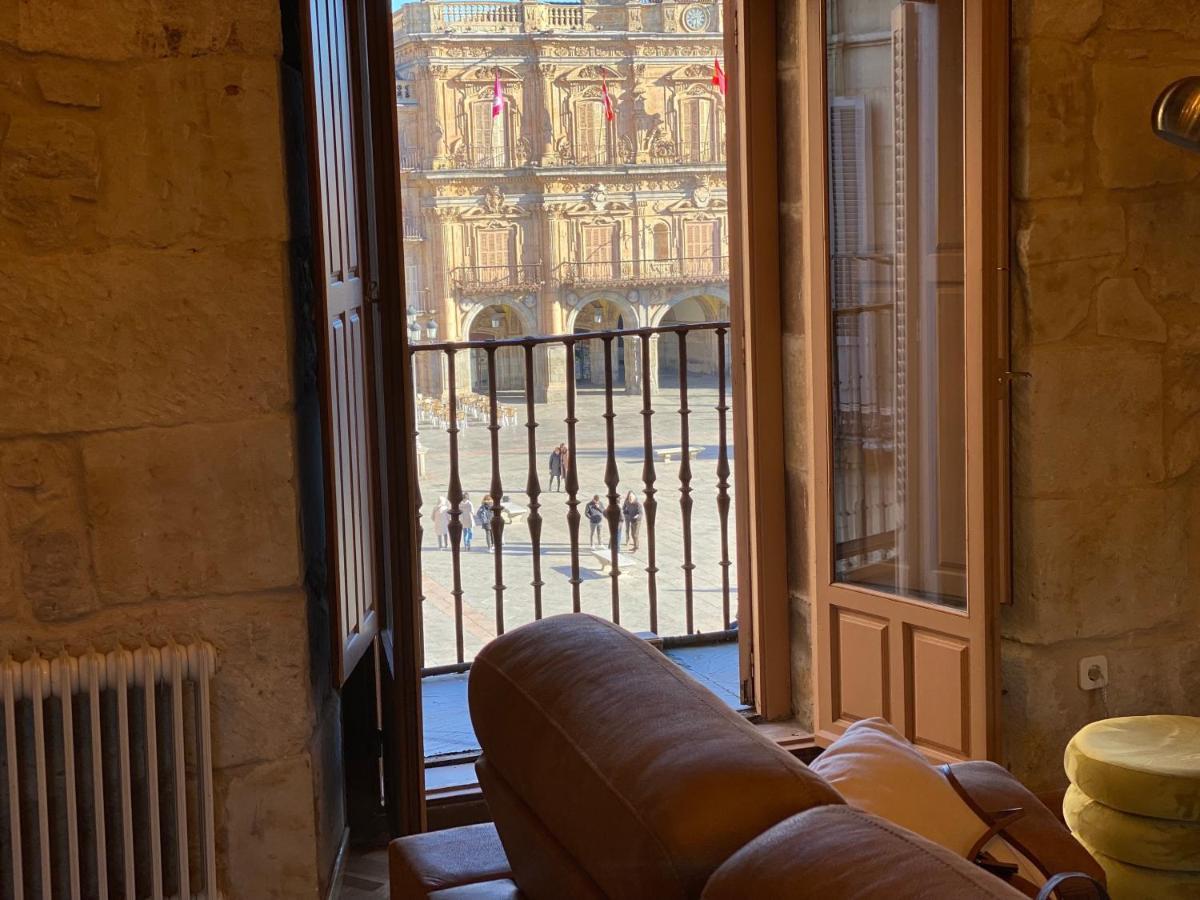 Apartamento Plaza Mayor Salamanca Con 2 Balcones A La Misma Plaza Mayor Exterior foto